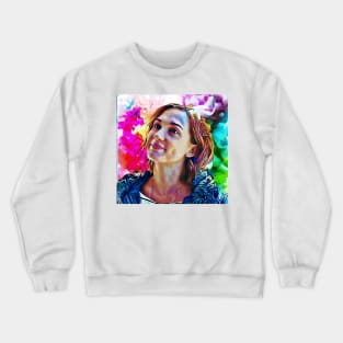 Nicole Haught To The Rescue Crewneck Sweatshirt